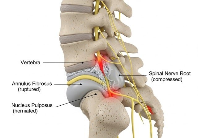 What Does a Ruptured Disc Feel Like?